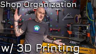 I Organized My Garage w/ 3D Printing!