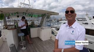 HALCYON SEAS Yacht Charter Walkthrough | Bahamas Luxury Motor Yacht