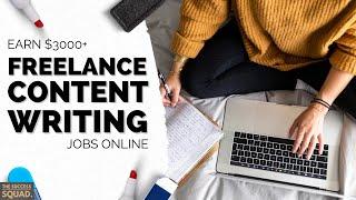 5 Best Freelance Content Writing Job Websites | Low Competition Writing Job Sites | Earn $3000+ PM