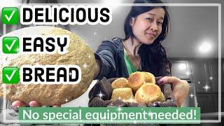 Pantry Cooking: Easy Homemade Bread!  No Knead Technique