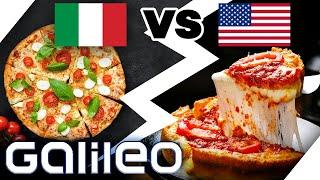 ITALIEN vs USA: Wer macht die beste Pizza? | Galileo | ProSieben