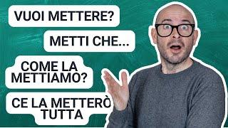 7 espressioni con il verbo "mettere" per parlare italiano in modo naturale