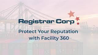 Facility 360 by Registrar Corp - Monitor Your Shipments and Protect Your Brand