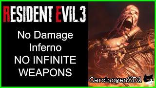 Resident Evil 3 Remake (PC) - No Damage, No Infinite Ammo (Inferno)