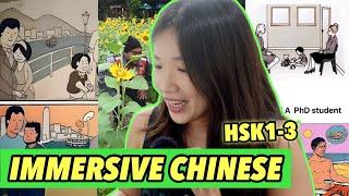 Learn Chinese Easily and Effortlessly: Describing Pictures (with HSK 2-3 Vocab)