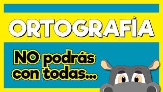 50 PREGUNTAS de ORTOGRAFÍA   - TEST de ORTOGRAFÍA