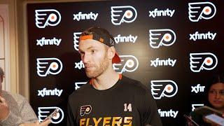 11/23 PHI vs. CHI Postgame: Sean Couturier