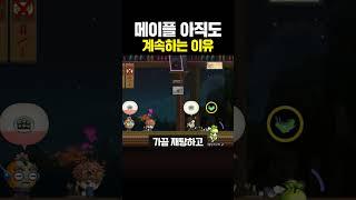 메이플을 아직도 계속 하는 이유