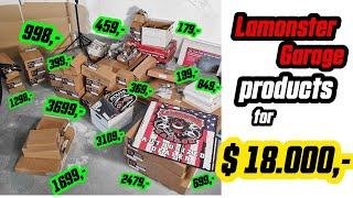 18.000,- USD in Lamonster Garage Products | MartinTheVlogger Online Shop - Episode 3