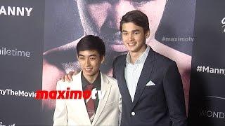 Michael Martinez & Kobe Paras | MANNY Los Angeles Premiere Screening | Red Carpet