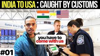 Flying from India to America in American Airline 