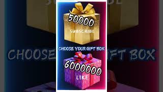 Choose your Gift Box Challenge  #gift #giftbox #giftunbox #viralvideo #videos #choose #tiktok