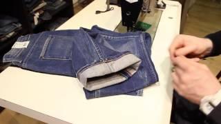 Uitleg Jeans Origineel inkorten met flap