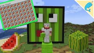 I Built a Huge MELON Farm in Minecraft!