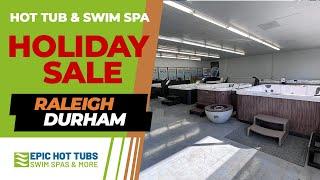 Do Not Miss The Holiday Hot Tub & Swim Spa Sale!