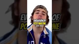 Evolution Of Post Malone  #shorts #postmalone #rap