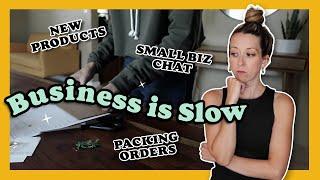 Business is Slow | Small Biz Chat & Studio Vlog