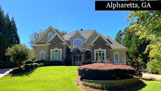 A Must See! Home for Sale in Alpharetta, GA - 6 Bedrooms - 5.5 Bathrooms - #atlantarealestate