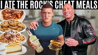 Bodybuilder tries The Rock's Cheat Day Meals (again) *10,000 CALORIES*