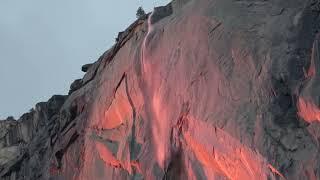 Yosemite Firefalls Sunset 4K Elliot McGucken Fine Art Films Yosemite National Park Horsetail Fall