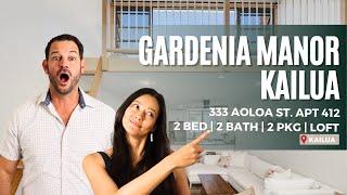 2BR 2BA Condo with Loft at Gardenia Manor | Walk to Kailua Beach & Town ️️