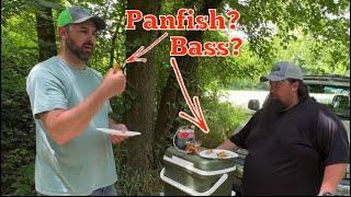 Fishing with CreekFishingAdventures (Riverside catch, clean, and cook)