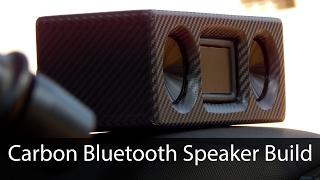 Carbon Bluetooth Speaker Build | How to Make a Bluetooth Speaker