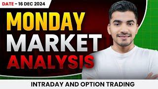 Market Analysis Dec 16 | Monday Market Insights for Intraday & Options Trading