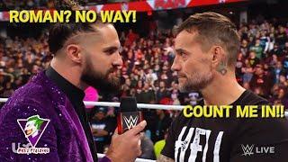 ROLLINS GETS PUNK'D? #wwe #cmpunk #sethrollins