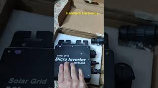 Grid Tie Micro Inverter GTB-400,#gridtieinverter, #carinverter,#solarsystem,#solarinverter,#best,