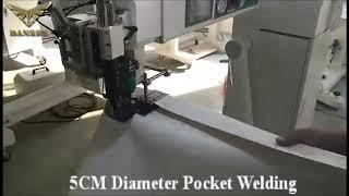 DANREL Hot Air Hot Wedge Welding Machine For Making Signs & Billboards & Banners Pockets