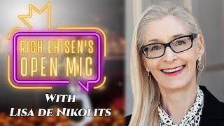 The Open Mic: Writers in Their Own Words with Lisa de Nikolits