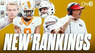 NEW College Football Playoff Rankings | Georgia, Texas, Tennessee, Ohio State, Miami, USC, Oregon