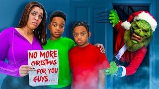 THE GRINCH LEFT A SCARY LETTER AT OUR HOUSE **CHRISTMAS CANCELLED**