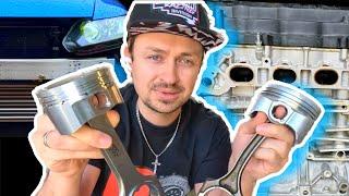 Forged Rods & Pistons VS OEM  | TURBO Civic 8th Gen (KingTec Racing)