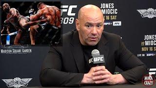 Dana White REACTS to Jon Jones Spinning Back Kick TKO over Stipe Miocic at UFC 309