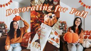 Preparing for Autumn  Decorate with Me, Fall Decor Haul & Cozy Days at Home