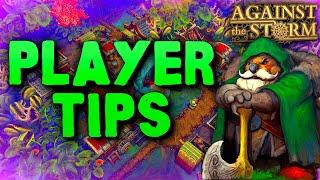 Against the Storm Best tips from Players | Increasing resolve, production chains, solving events