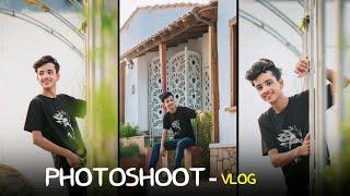 Simple Photoshoot Vlog | Random Outdoor Photoshoot Vlog | Canon 200d