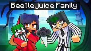 Having a BEETLEJUICE FAMILY in Minecraft!