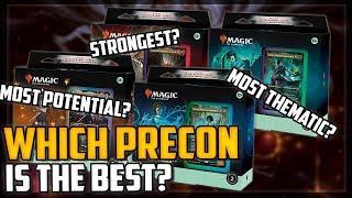 Duskmourn Precons Rated! Which Deck Should You BUY? Best, Strongest and MORE! - Magic: The Gathering