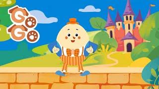 Humpty Dumpty | Nursery Rhyme for Kids | Children’s Song | Go Go Fun Learning