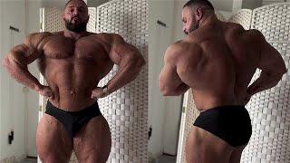 BEAST MODE - Scottish IFBB Pro bodybuilder Jonny Mckenna - Muscle checking