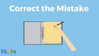 ESL Game: Correct the Mistake