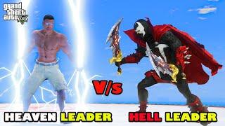 Franklin HEAVEN LEADER Fight HELL LEADER Of HELL ARMY To Save HEAVEN ARMY In GTA 5 | HvH | S4 | EP 5