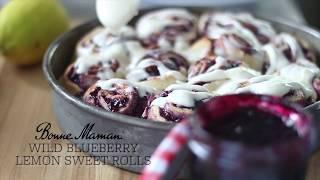 Bonne Maman Wild Blueberry Lemon Sweet Rolls