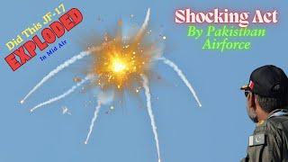 Bahrain Air Show 2024 - Shocking Act by Pakistan Airforce JF-17 Fighter