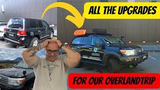 Toyota Landcruiser 200 series modifications | Truck for overlanding | LC 200 for overlanding