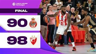 Zvezda SHINES BRIGHT in the FINAL quarter| Monaco - Crvena Zvezda | BASKETBALL HIGHLIGHTS R8 2024-25