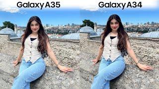 Samsung Galaxy A35 VS Galaxy A34 Camera Test Comparison